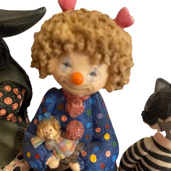 Lang "Halloween Friends" 2nd Ed 1998 Resin Figurines Trick or Treat Costume READ - Picture 7 of 10